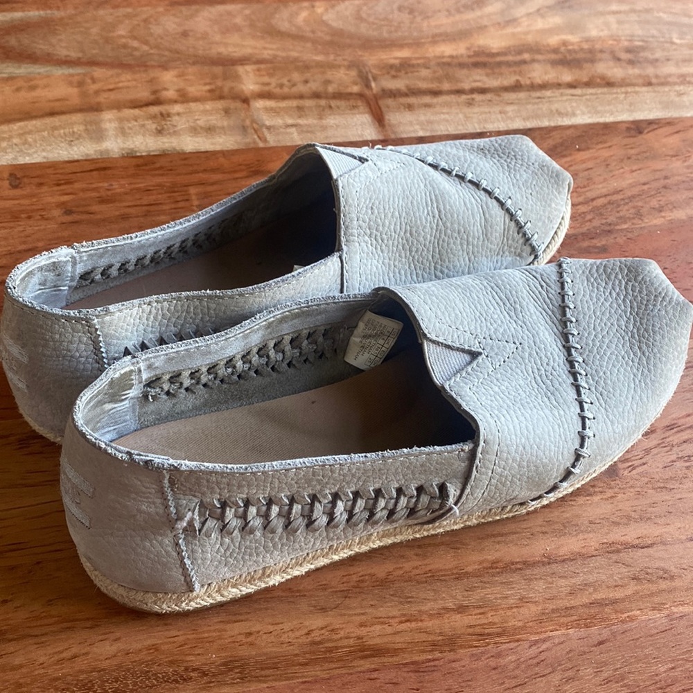 Toms leather shoes